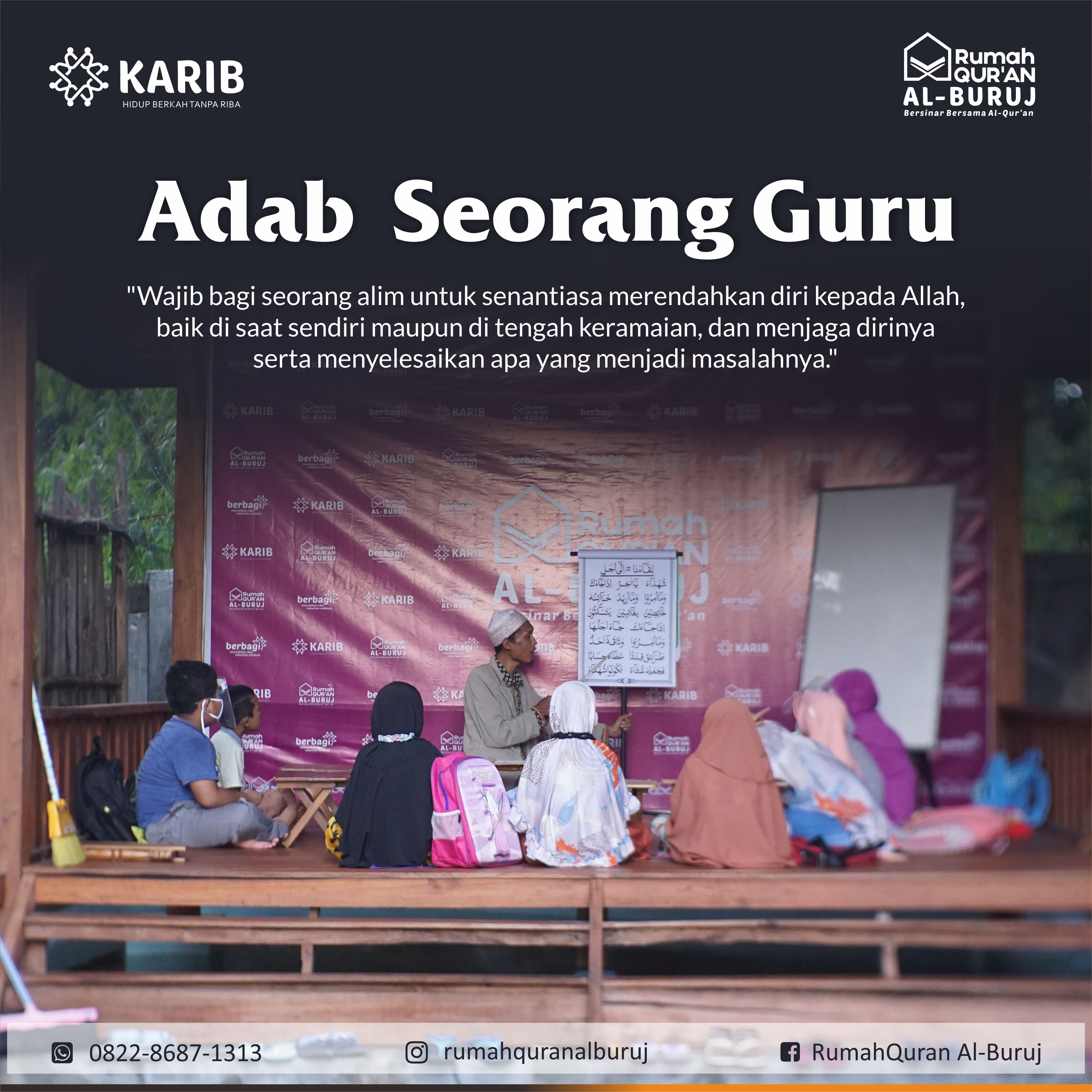 Adab Seorang Guru Kepada Murid (Bagian 2)