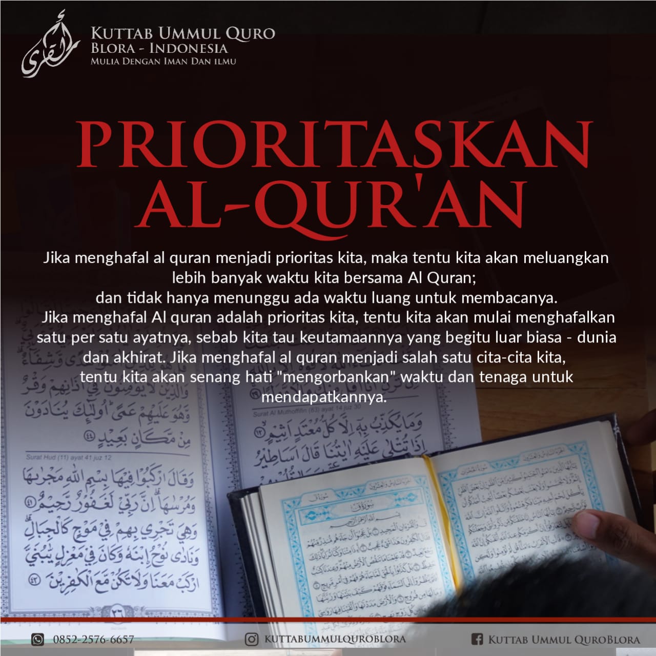 Mengapa Kita Tidak Menghafal Al Qur'an?